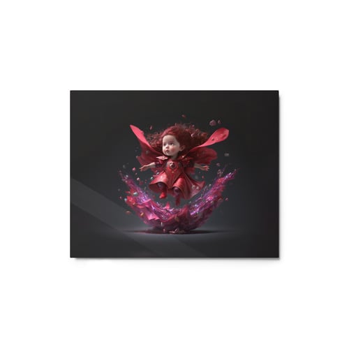 Image of Marvel Babies - Scarlet Witch | Metal Glossy Print