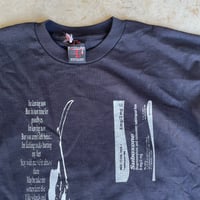Image 4 of poetry t shirt