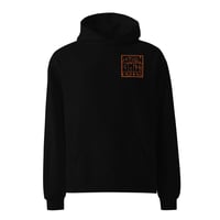 Image 3 of Dillon Smith Tattoo Box Logo Printed Oversized Hoodie - Black