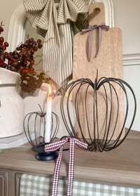 Image 2 of Fil de Fer Pumpkins ( 3 sizes )