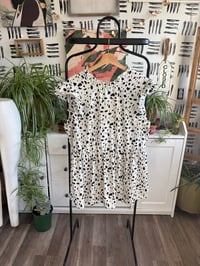 Image 1 of Ruffle sleeve printed top