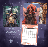 Image 5 of 2024 Modern Witch 12 Month Calendar