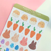 Image 2 of Happy Easter Sticker Sheet