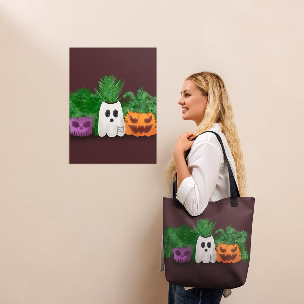 Image of Spooky Plants Tote bag
