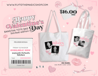 Image 1 of BTS V.DAY TOTE BAG (preorder)