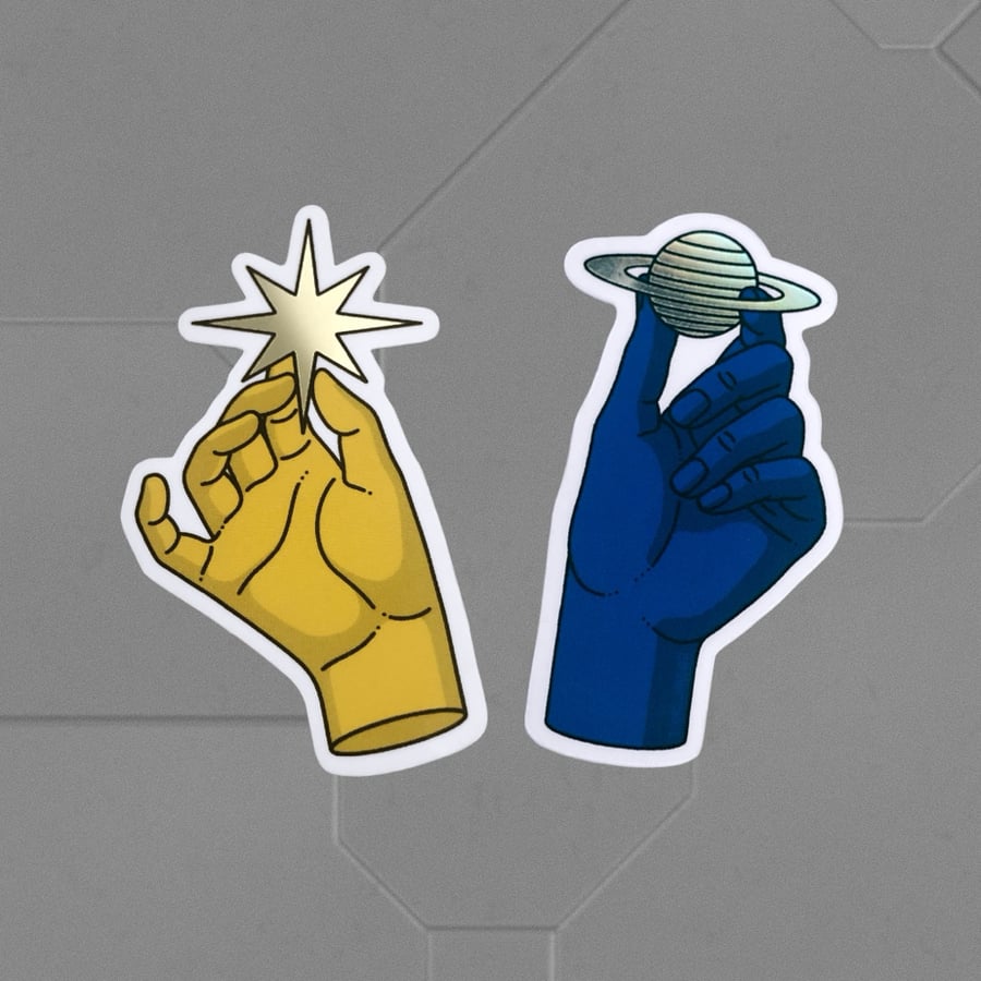 Image of Hands / Sticker