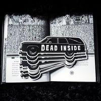 Image 2 of Dead Inside Hearse Vinyl Sticker