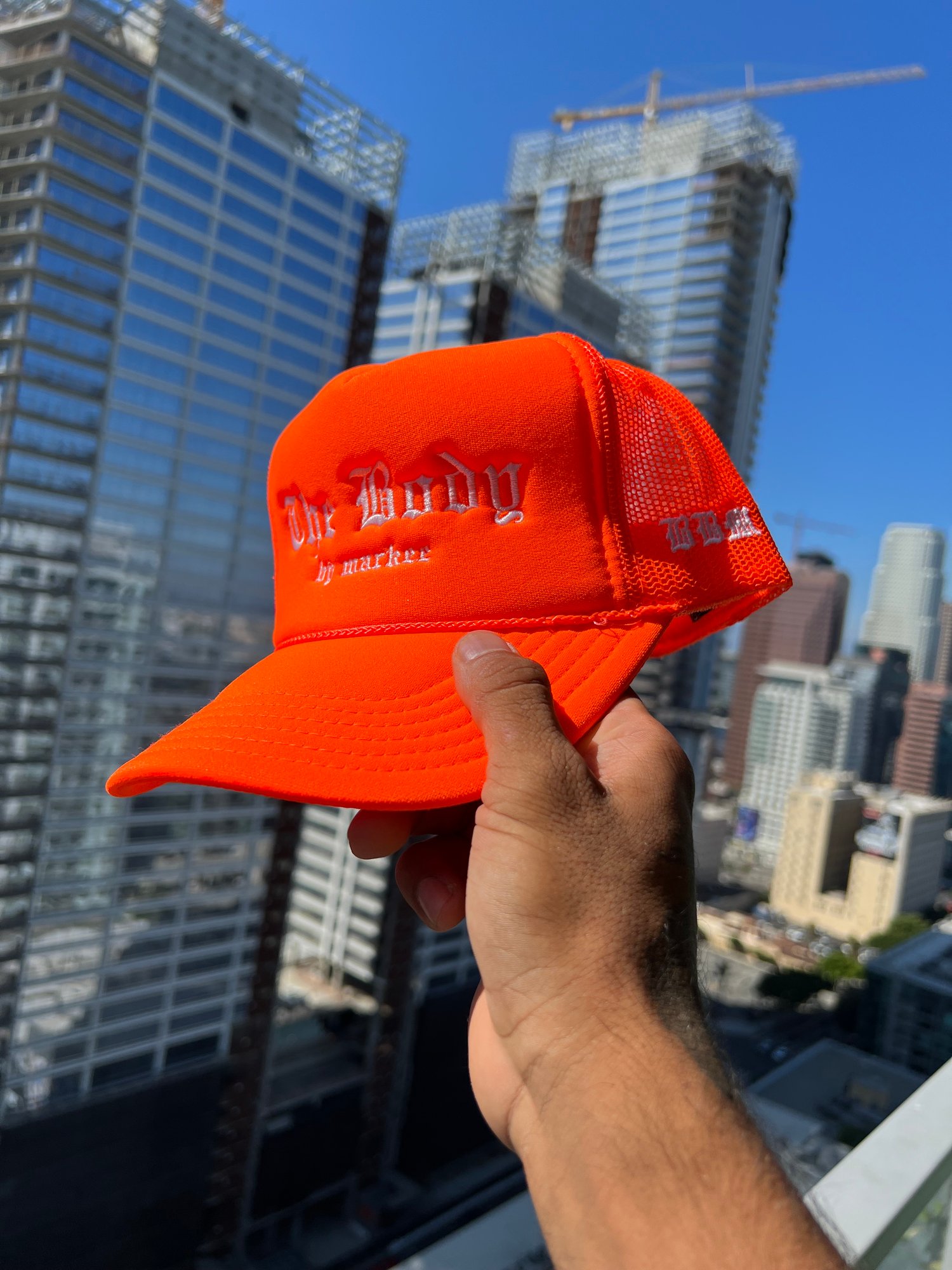 Image of THE BODY TRUCKER HAT 