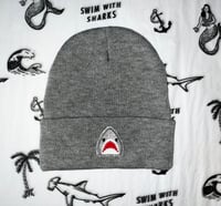 Image 2 of Glitter Shark Beanie
