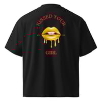 Image 3 of Kissed Your Girl - Premium Oversized High Neck Tee