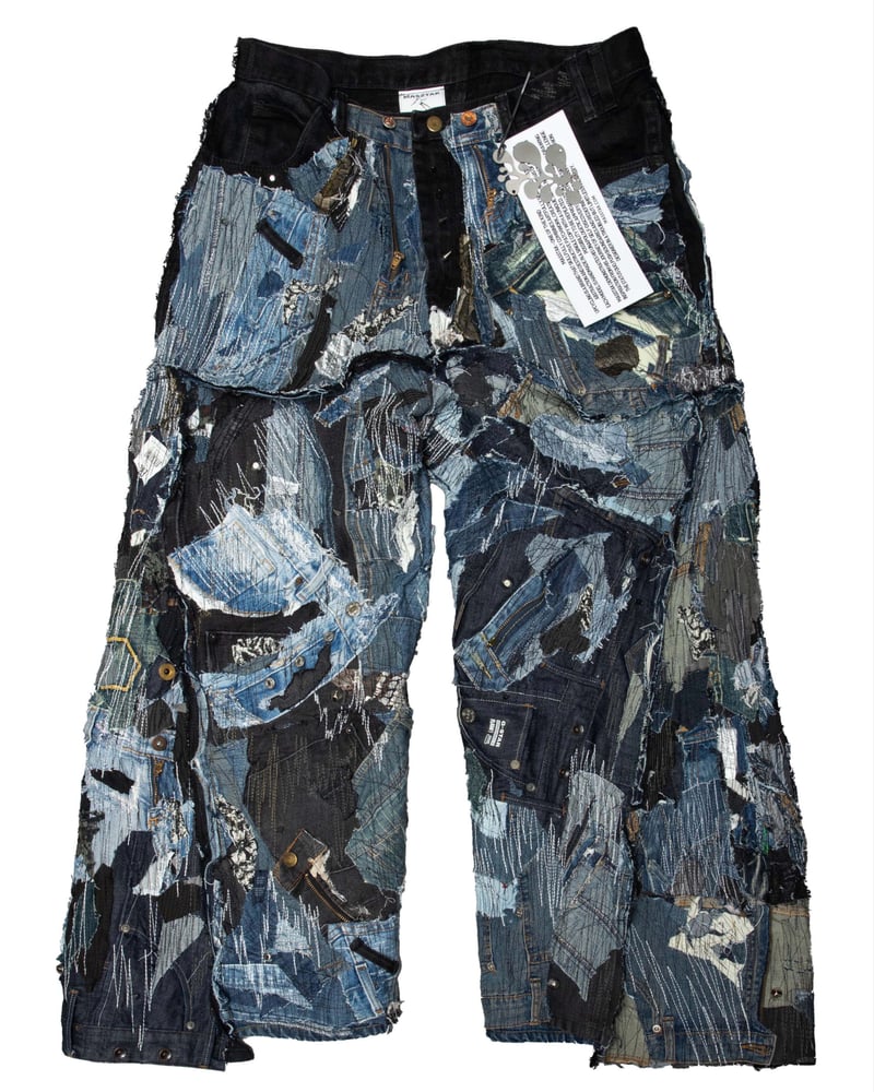 Image of MASSTAK - 167 Пздц Ptchwrk V.2 Jeans