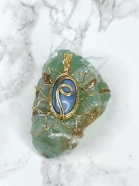 Image 2 of blue opal flower posie creates collaboration