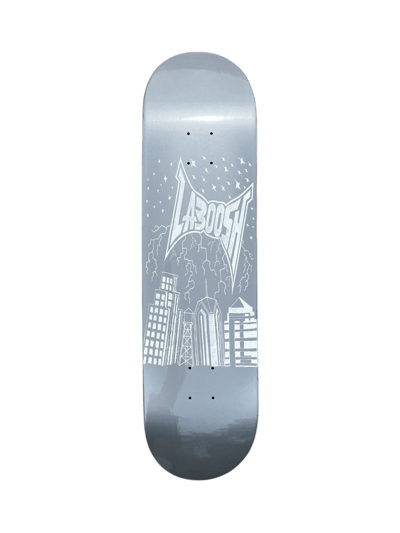 Image of Silver Da City Skateboard copy