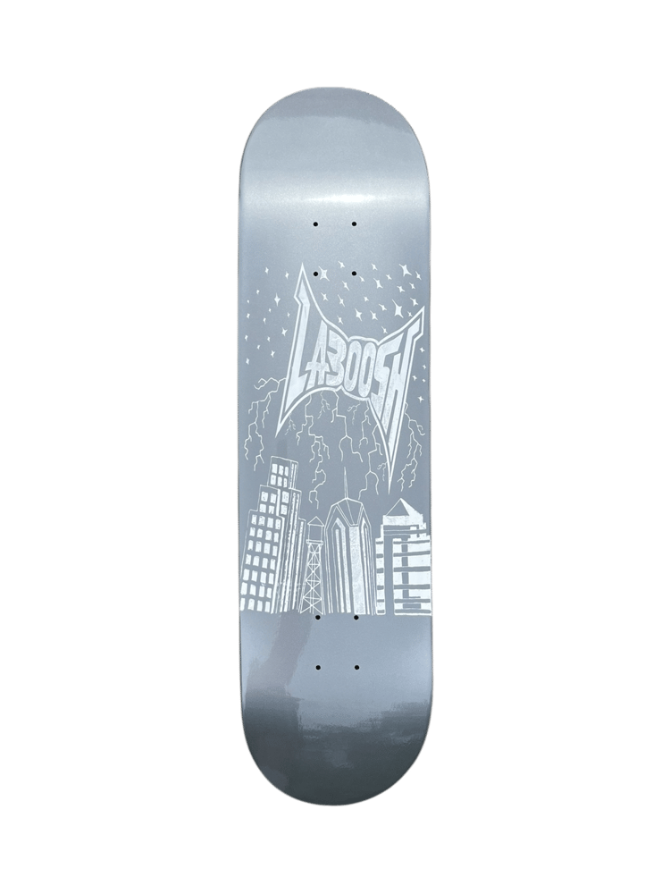 Image of Silver Da City Skateboard copy