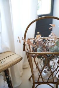 Image 3 of Travailleuse/ Porte Plante ancien en Rotin