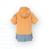 Image 5 of orange hoodie dress