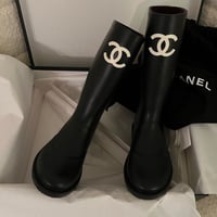 Chanel Rain Boots