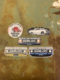 Image 1 of Backyardbuilds Sticker Pack