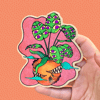 Monster-a Plant Sticker