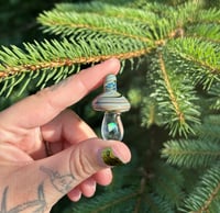 “life’s a beach” mushroom pendant 