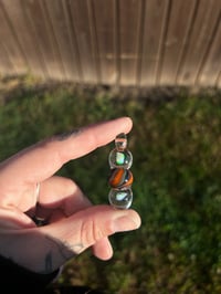 Image 1 of “witches brew” double opal fidget pendant 