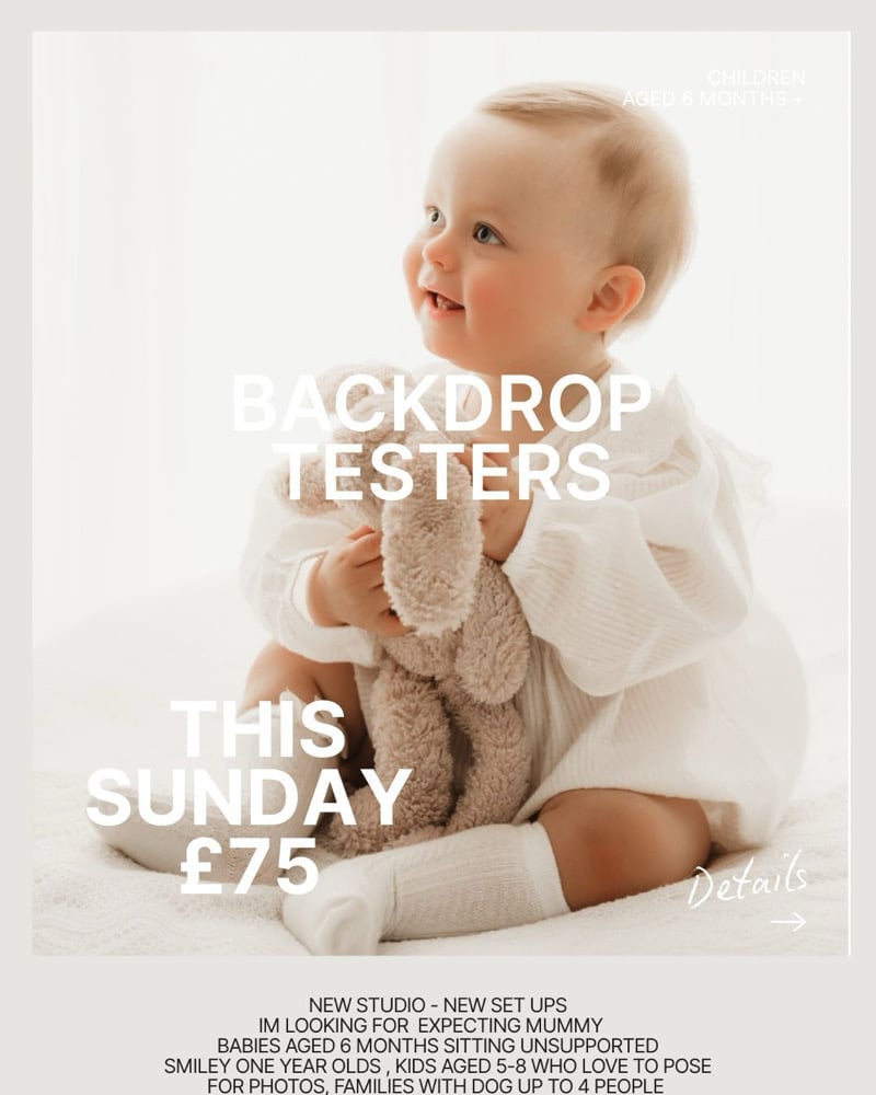 Image of Backdrop testers retainer 