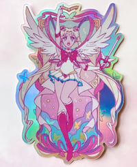 SUPER SAILOR MOON 4.4” HOLOGRAPHIC STICKER