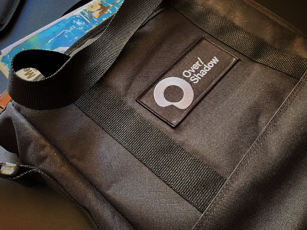 Image of Vinyl Record Messenger Bag