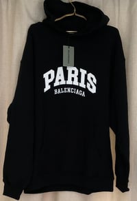 Image 2 of Bal Hooded Embroidered Sweatshirt - Black