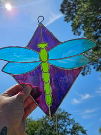 Image of Pink/Purple Dragonfly 