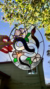 Image 1 of Infinity snake - lavender blooms