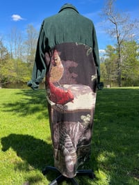 Image 5 of Large Winter Morning Blanket Button Down