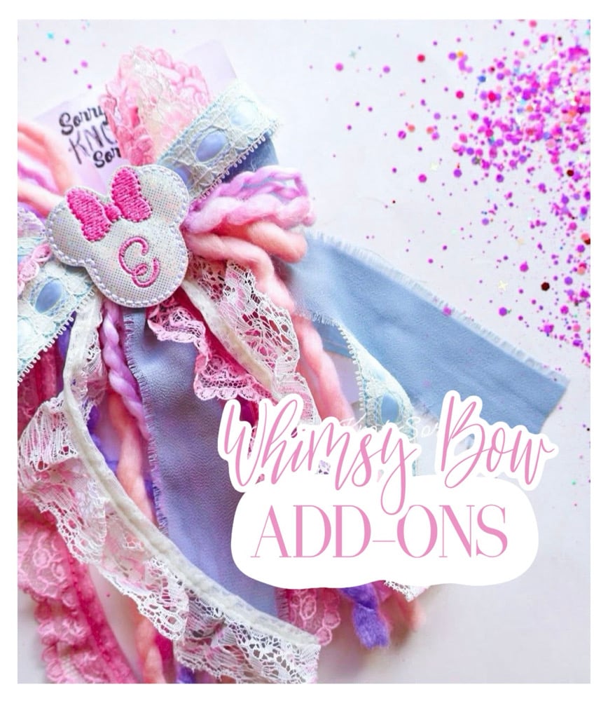 Image of ONCE UPON A DROP — ADD ONS