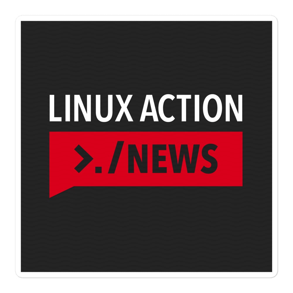 Linux Action News Sticker