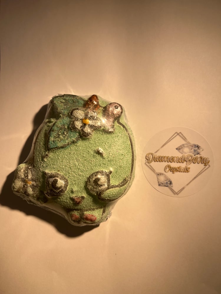 Image of Green apple from shopkins bath bomb