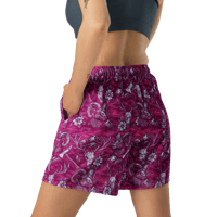 Image 4 of Wildrose Camo Unisex Athletic Shorts