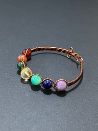Image 5 of Seven Chakras Rainbow Lucky Bracelet 3