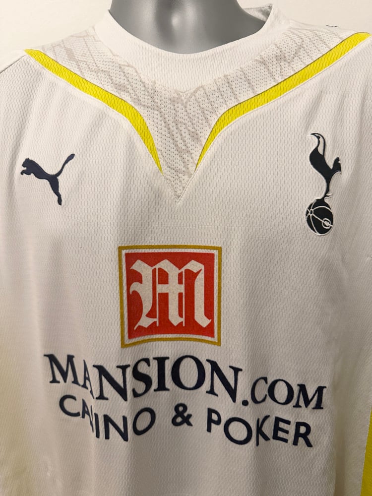 Image of Tottenham Hotspur “MODRIĆ 14” 2009/10 Home Shirt + PL patches  (L)
