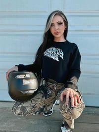 Image 1 of Women’s crop crewneck 