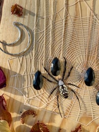 Image 2 of ✨WHOLESALE✨ Simple Rainbow Obsidian Gem Drop Necklace