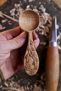 Image 2 of Wild flower Coffee Scoop 