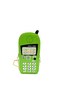 Green Phone Crossbody