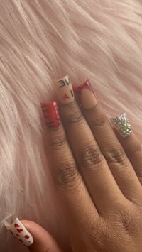 Image 3 of Y2K Bling Luxury Acrylic Pressons