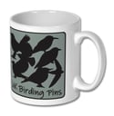 UK Birding Pins Logo Mug (Large Logo)