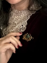 Image 5 of Incroyable broche victorienne avec un véritable scarabée naturalisé, Art Nouveau. Très rare!!