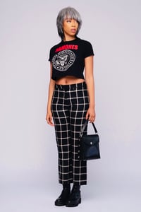 Image 1 of Emporio Armani Plaid Ankle Pants