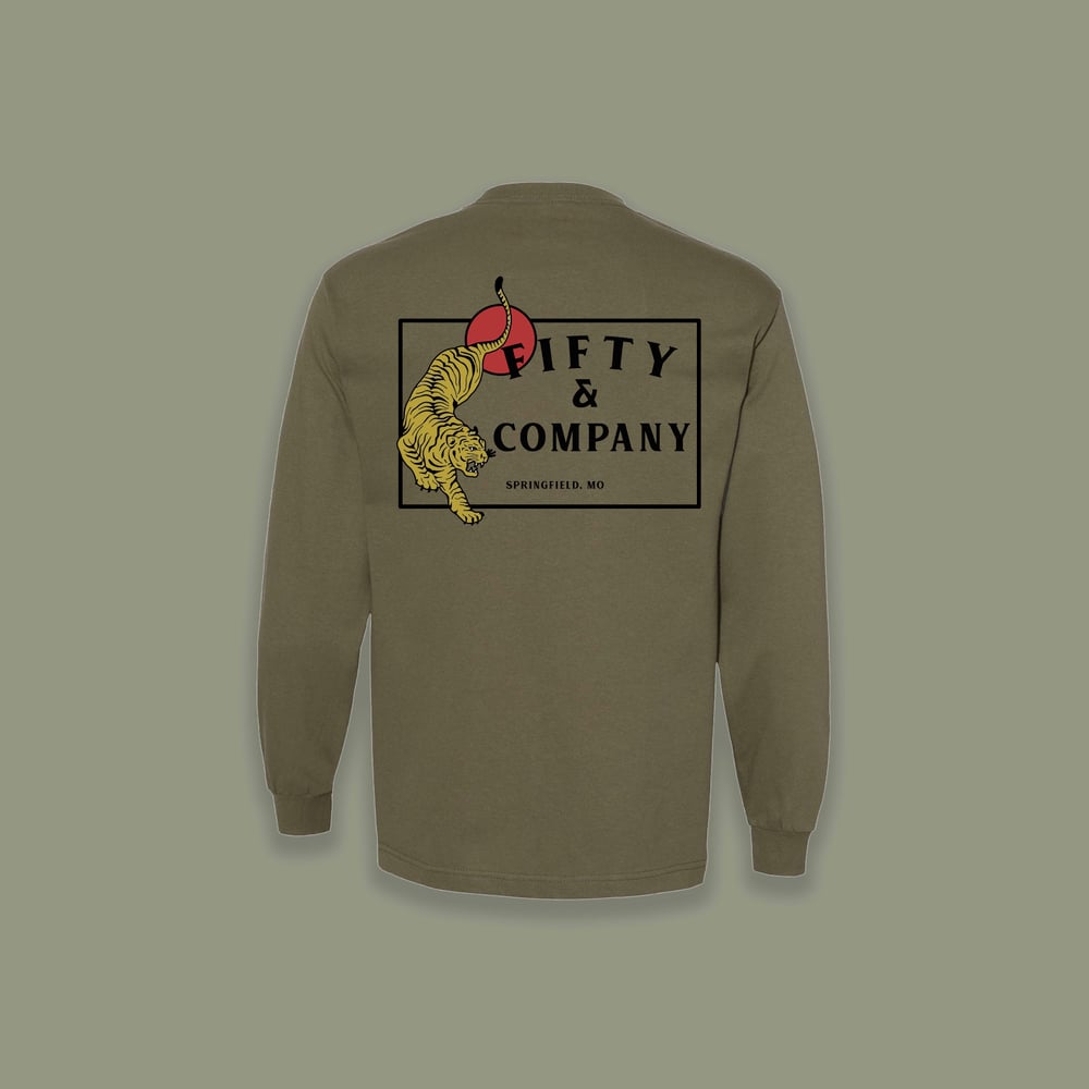 Image of Tiger Long Sleeve Tee