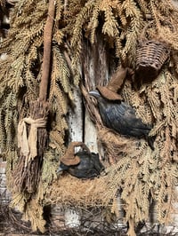 Image 4 of #4... A Coven Of Crows ~ Wreath ~