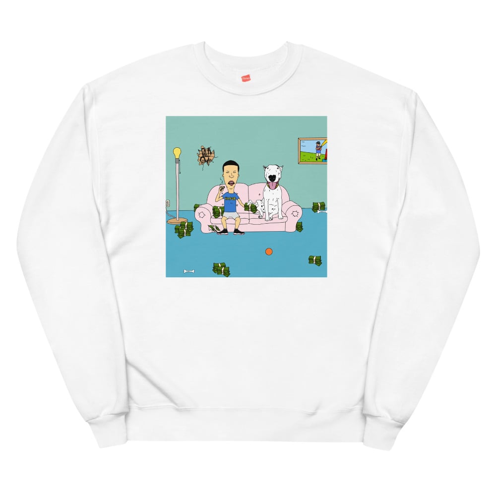 Image of BAUSO & BUDZ-DANK FLEECE SWEATSHIRT