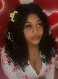 Image 4 of 10 pc Multicolor Claw Clips